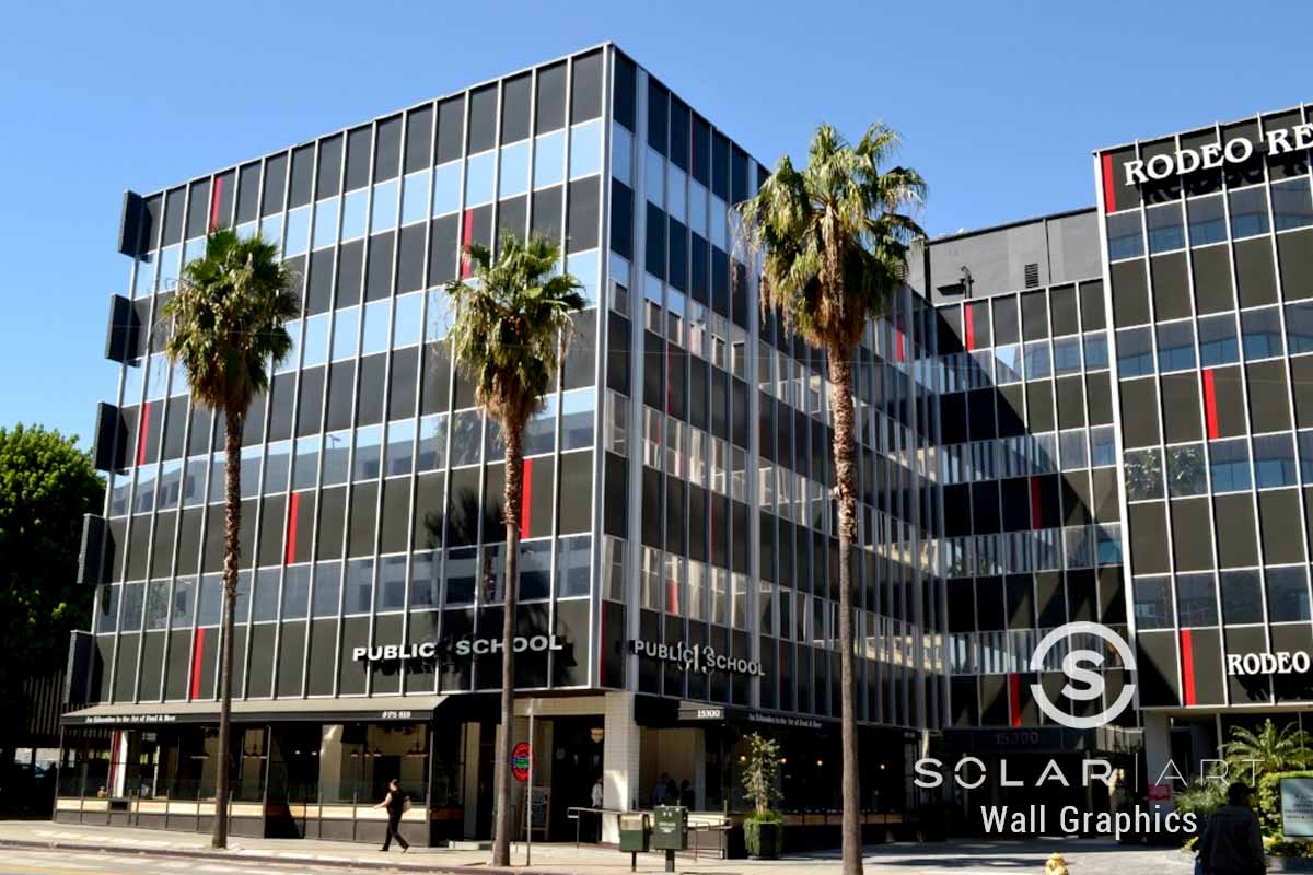 Exterior window film