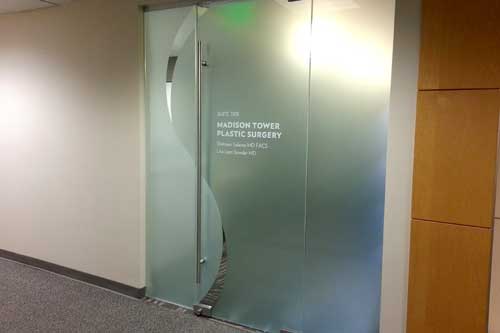 custom vinyl for doors in seattle