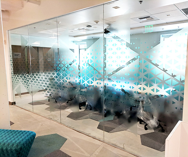 Custom vinyl graphics for conference rooms Custom vinyl graphics for conference rooms