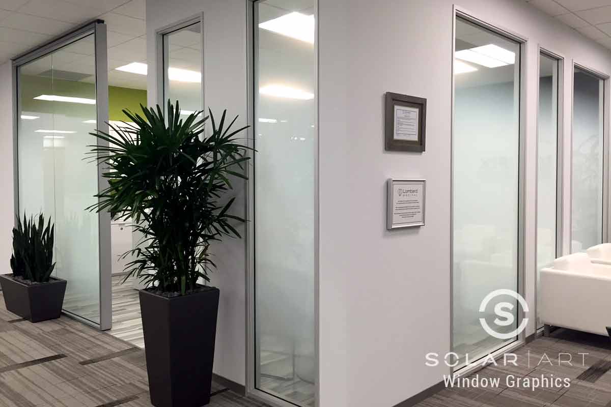 Gradient Window Film&nbsp;Installation to a Commercial Building in Irvine, California