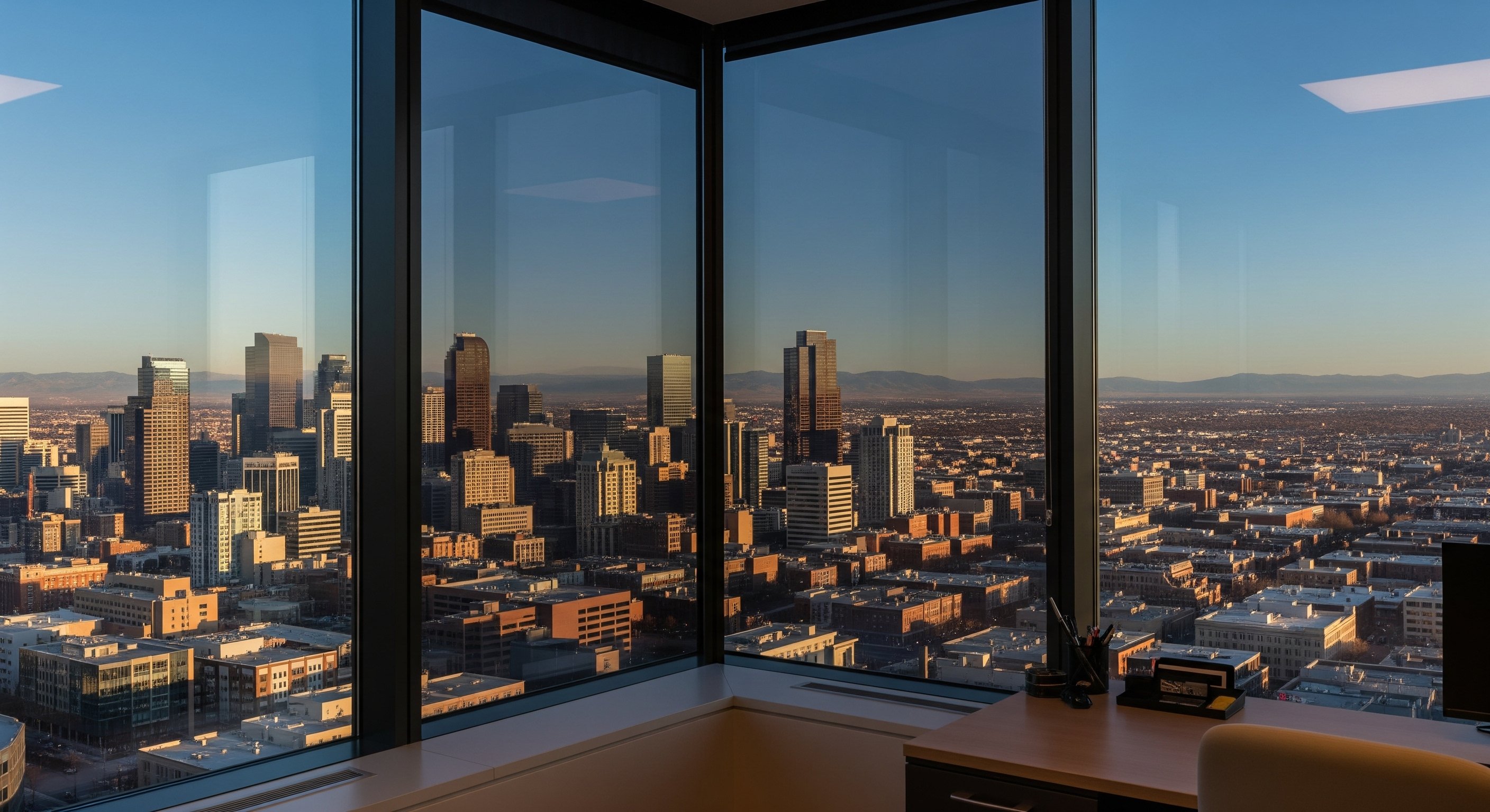 Office Window Thinsulate Film Denver
