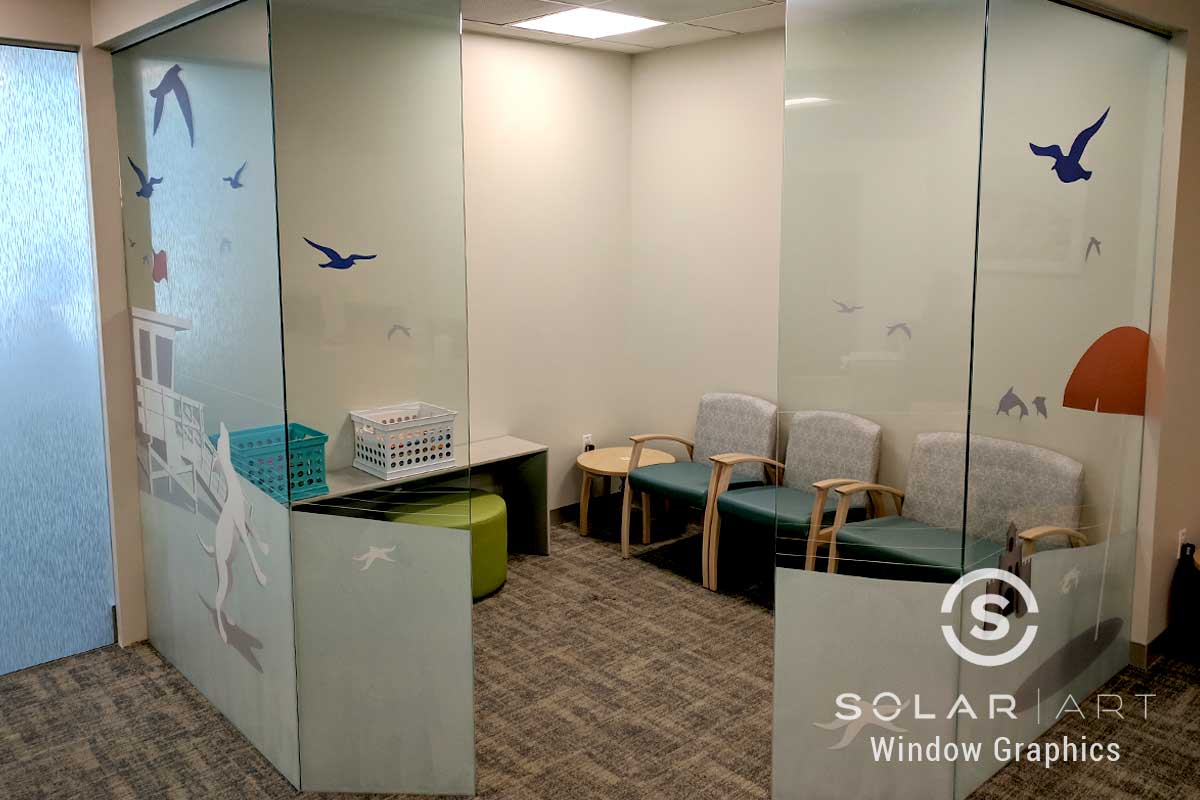 American Window Film&nbsp;Installed Window Graphics&nbsp;to a Dentist Office in Pacific Palisades, California