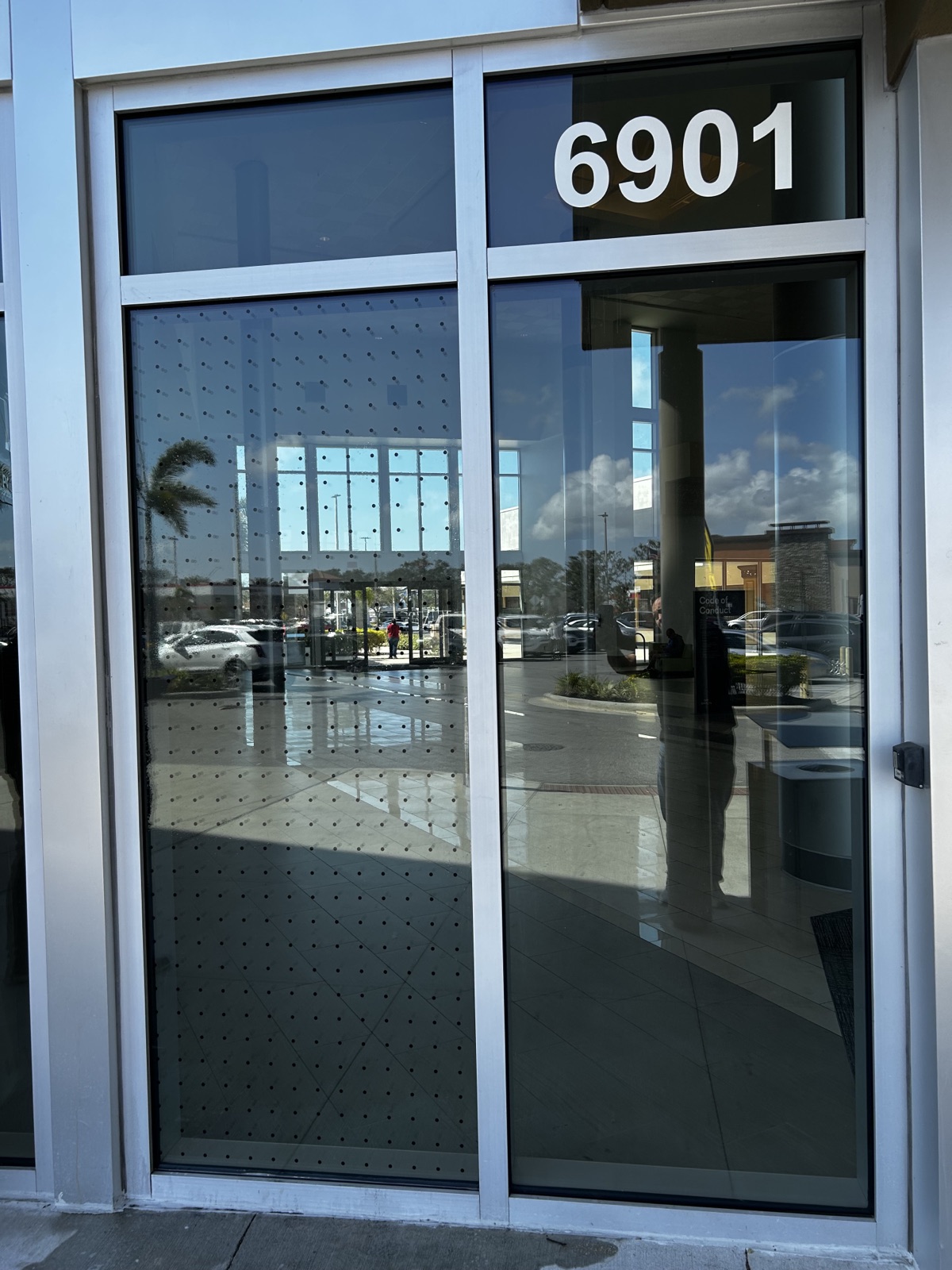 WingSafe Black Dot bird collision deterrent film installation