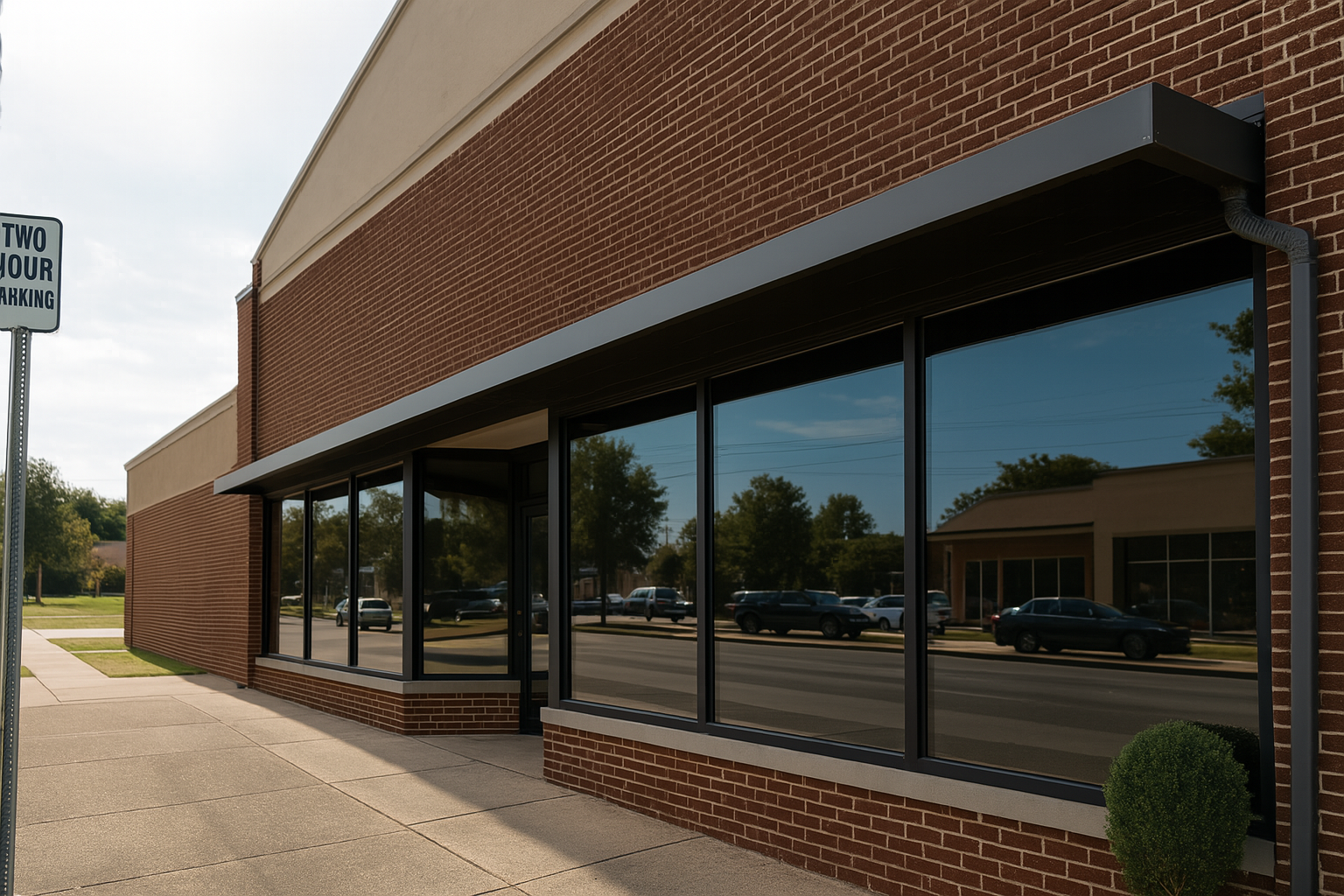 Storefront Window Tinting Knoxville